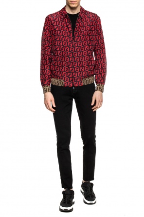 Patterned bomber jacket, zdjęcie 2 Patterned bomber jacket od Fendi